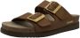 Mephisto Bruine Sandalen met Leren Voering en Rubberen Zool Brown Dames - Thumbnail 24