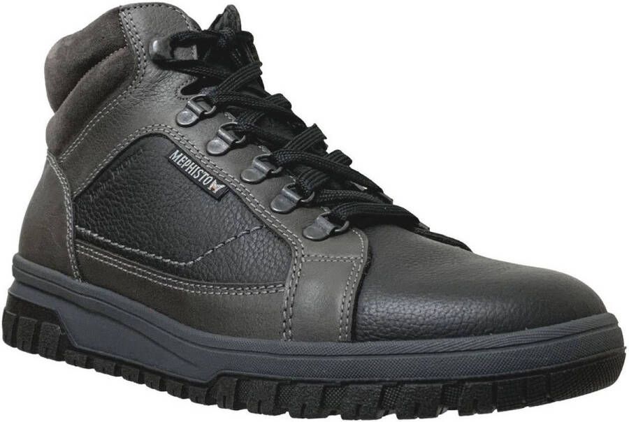 Mephisto PITT NEVADA Volwassenen Heren sneakersVrije tijd half hoog Kleur Zwart - Foto 2