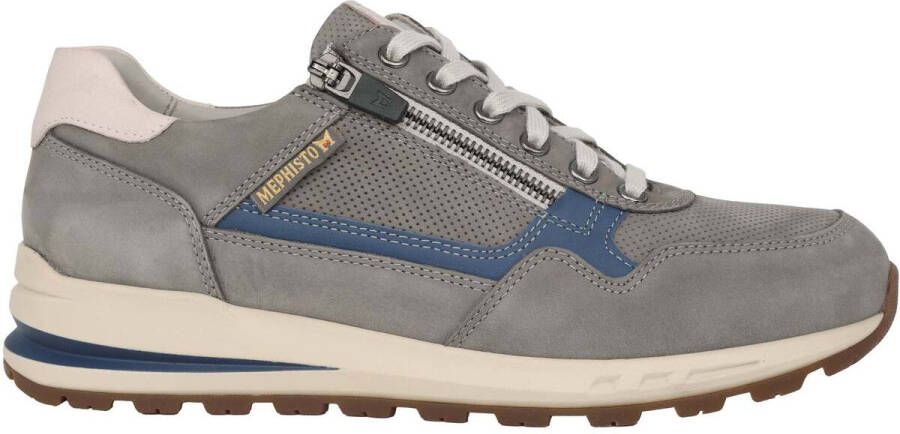 Mephisto Bradley heren sneaker grijs