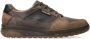 Mephisto Heren Veterschoen Bruin Blauw Leer Suède Waterbestendig Brown Heren - Thumbnail 16