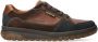 Mephisto Heren Veterschoen Bruin Blauw Leer Suède Waterbestendig Brown Heren - Thumbnail 3