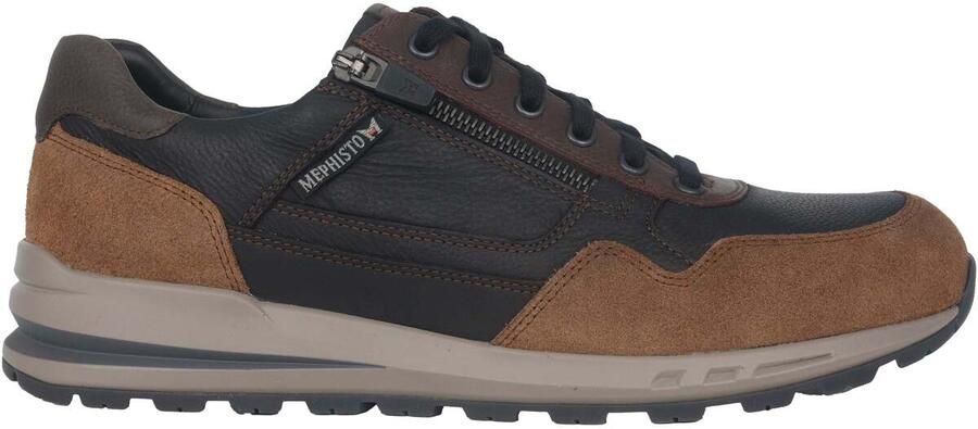 Mephisto Handgemaakte Bradley Sneaker met Soft-Air Middenzool Black Heren - Foto 3