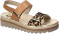 Mephisto Sandalen met sleehak Dominica - Bruin