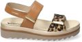 Mephisto Sandalen met sleehak DOMINICA - Bruin