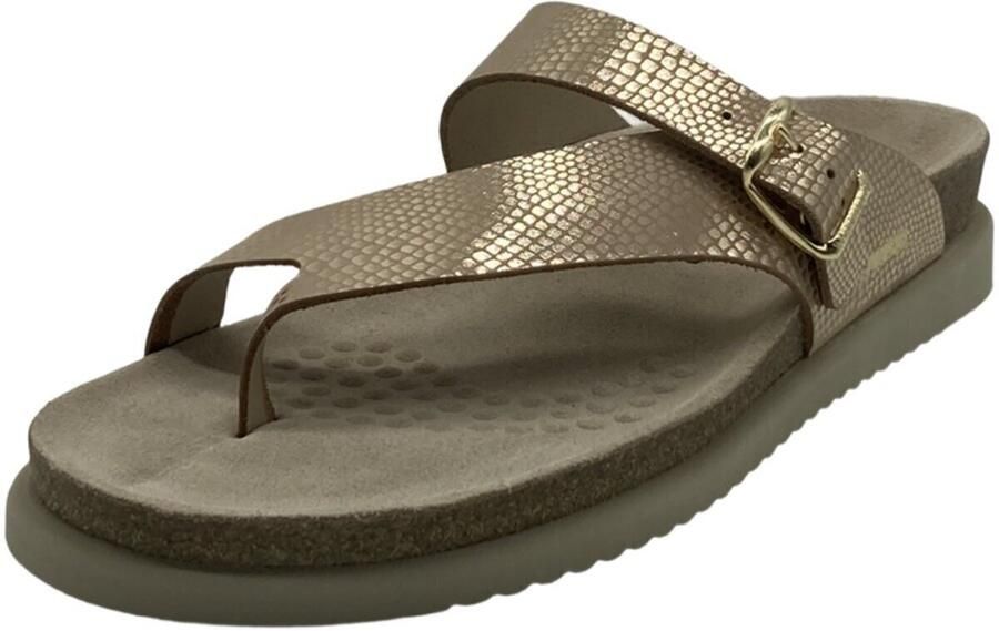 Mephisto Sandalen met bandjes voor dames in taupe - Foto 3