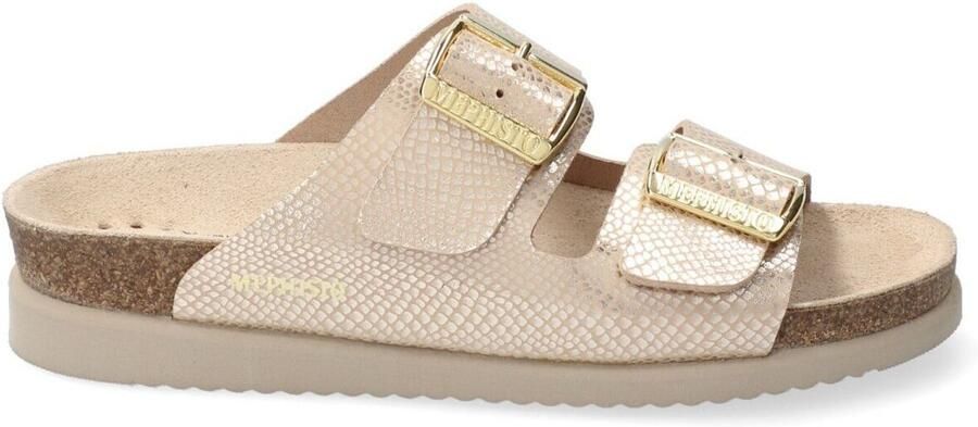 Mephisto HESTER HAVANA Volwassenen Dames slippers Metallics - Foto 2