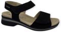 Mephisto Sandalen met sleehak floraline - Zwart