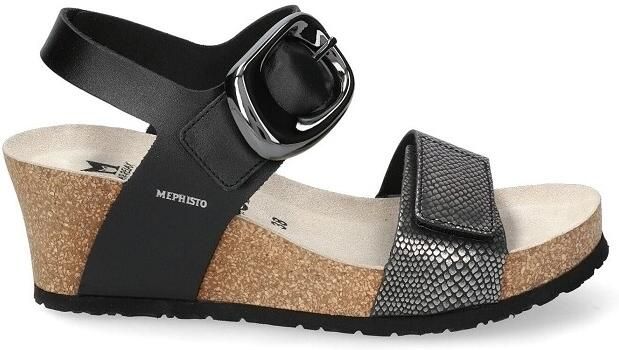 Mephisto Sandalen met sleehak LEANDRE