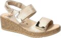 Mephisto Sandalen met sleehak Nawel - Goud