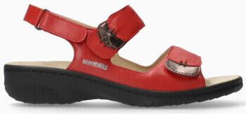 Mephisto Sandalen met sleehak perlkid white
