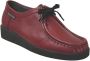 Mephisto Rode Leren Veterschoenen voor Dames Red Dames - Thumbnail 3