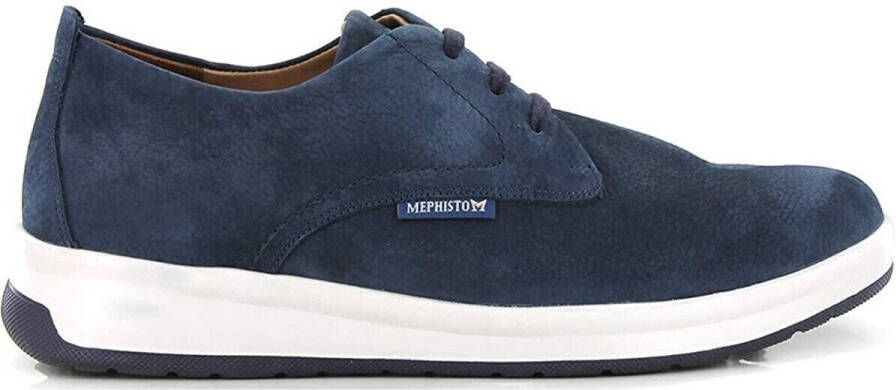 Mephisto LESTER heren veterschoen blauw - Foto 2