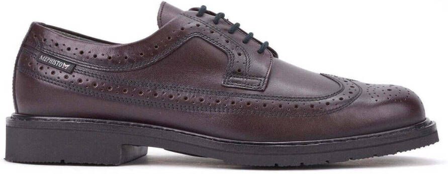 Mephisto MATTHEW Heren Veterschoenen Handgemaakt Rood - Foto 2