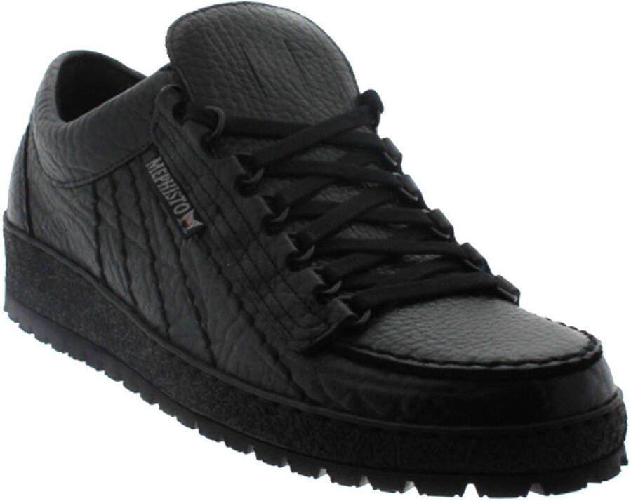 Mephisto RAINBOW MAMOUTH Volwassenen Heren sneakersVrije tijdsschoenenPopulaire herenschoenen Zwart - Foto 3