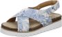 Mephisto Blauwe Comfort Sandalen voor - Thumbnail 2