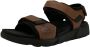 Mephisto Sandaal Tito Chestnut Heren Sandalen Bruin Zwart - Thumbnail 2
