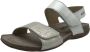 Mephisto AGAVE~PERLKID~~~~~~~~~~~~~~~~~ Platte sandalenDames Sandalen Wit beige - Thumbnail 2