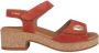 Mephisto Franka dames sandaal rood - Thumbnail 2