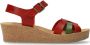 Mephisto Maryline dames sandaal rood - Thumbnail 2
