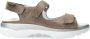 Mephisto Sano Norine dames rollende wandelsandaal Taupe - Thumbnail 2