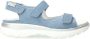 Mephisto Blauwe Rollende Wandelsandaal Blue Dames - Thumbnail 2
