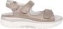 Mephisto Comfortabele rollende sandaal voor vrouwen in taupe Gray Dames - Thumbnail 3