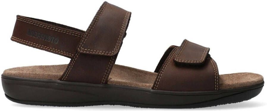 Mephisto SIMON heren sandaal donkerbruin - Foto 3