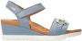 Mephisto Yulia dames sandaal blauw - Thumbnail 3