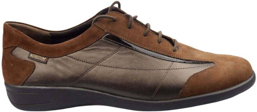 Mephisto Debora Veterschoen voor Dames Brown Dames - Foto 3