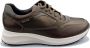 Mephisto Bronzen Leren Dames Sneaker Brown Dames - Thumbnail 3