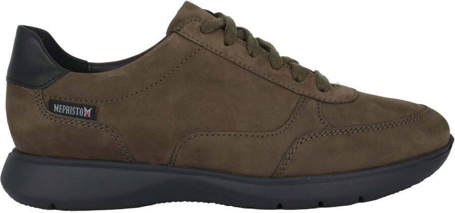 Mephisto Groene Damessneaker Stijlvol Ondersteunend