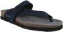 Mephisto HELEN SANDALBUCK Volwassenen Dames slippers Kleur: Blauw - Thumbnail 2