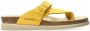 Mephisto Flat Sandals Yellow Dames - Thumbnail 2