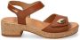 Mephisto FRANKA~SILK~~~~~~~~~~~~~~~~~~~ Sandalen met hakDames Sandalen Cognac - Thumbnail 2
