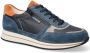 Mephisto Heren Veterschoenen Gilford Mulberry Blauw ½ - Thumbnail 2