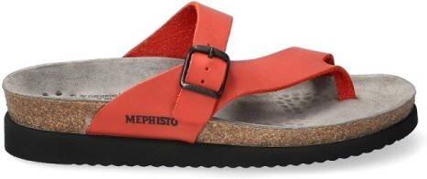 Mephisto HELEN SCRATCH Volwassenen Dames slippers Kleur: Rood