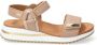 Mephisto Dames Camel Leren Sleehak Sandaal Brown Dames - Thumbnail 2