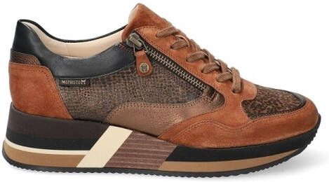 Mephisto OLIMPIA~VP~~~~~~~~~~~~~~~~~~~~ Lage sneakers Dames sneakers Cognac