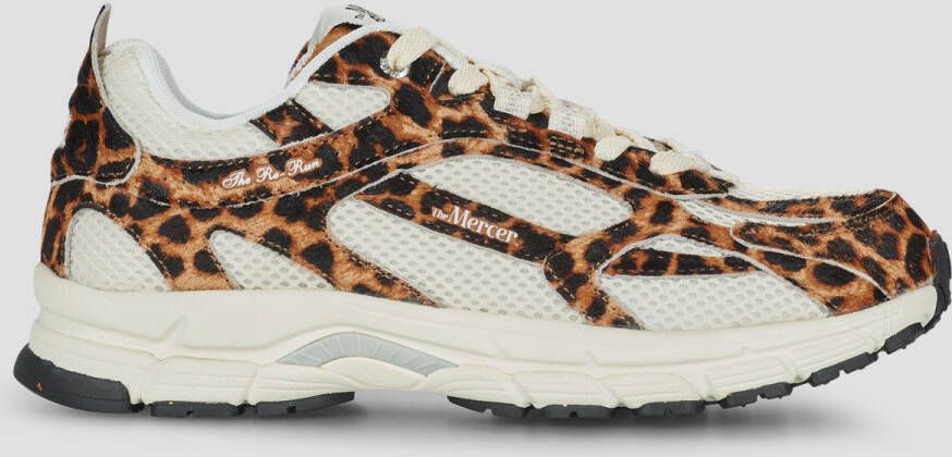 Mercer Amsterdam Lage Sneakers The Re-Run Leopard