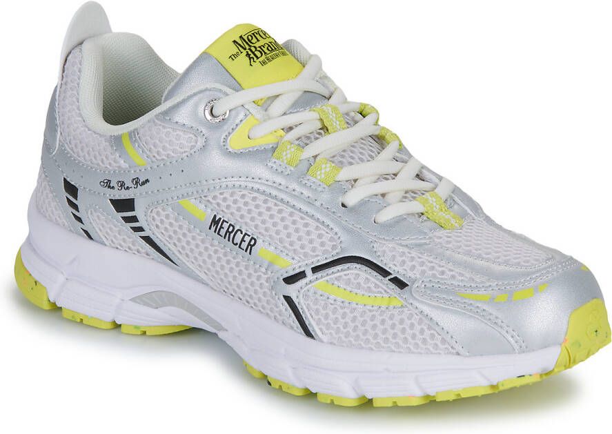 Mercer Amsterdam Lage Sneakers The Re-Run Neon