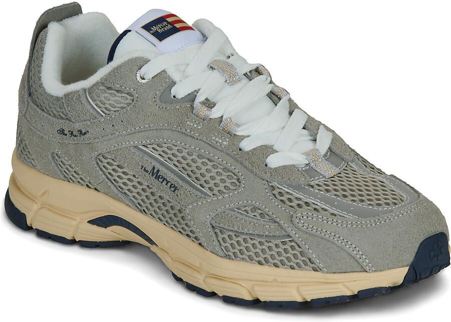 MERCER AMSTERDAM Lage Sneakers Heren The Re-run Americana Maat: 40 Materiaal: Suède Kleur: Grijs