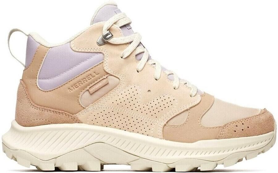 Merrell Tempo Sol Mid WP Vrouwen Beige Trekkingschoenen