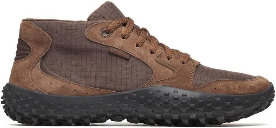 Merrell Wrapt Sneaker Mid Waterproof Barefootschoenen bruin