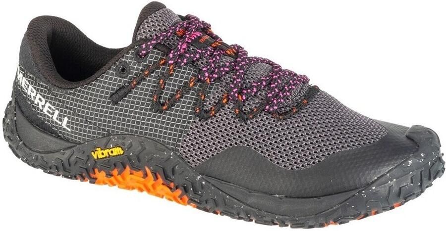 Merrell Trail Glove 7 J068318 Vrouwen Zwart Hardloopschoenen