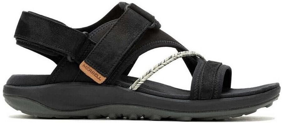 Merrell J006412~TERRAN~4~~~~~~~~~~~~~~ Sandalen met hakDames Sandalen Zwart - Foto 4