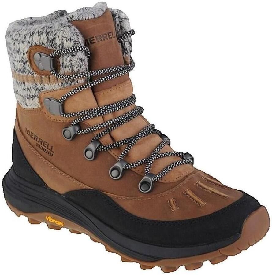 Merrell Siren 4 Thermo Demi Zip WP J037412 Vrouwen Bruin Laarzen Trekkingschoenen