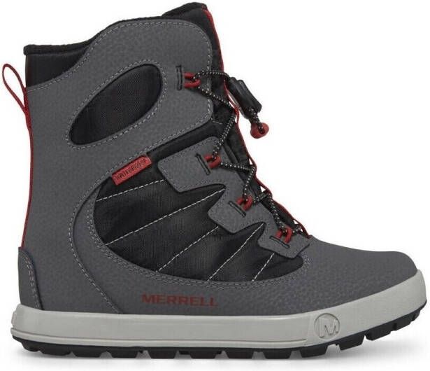 Merrell Kid's Snow Bank 4.0 Waterproof Winterschoenen grijs zwart