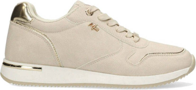 Mexx Beige Reptielenprint Lage Sneakers Beige Dames - Foto 9