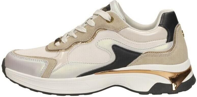 MEXX Sneakers laag 'Portia Liebe' cappuccino goud mintgroen - Foto 4
