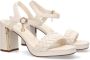 Mexx Beige Platte Sandalen voor Vrouwen Beige Dames - Thumbnail 2